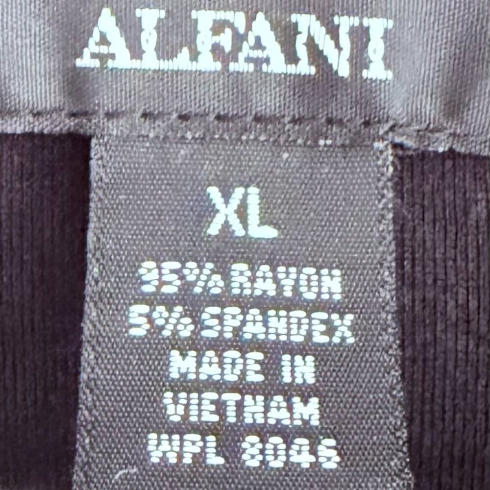 Alfani Black Cowl Neck Sleeveless Midi Dress